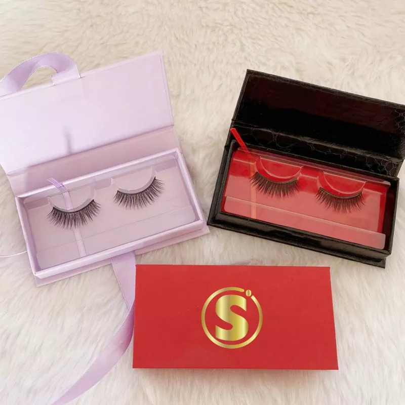 Logo tembeldav magnet Flip Eyelash Box